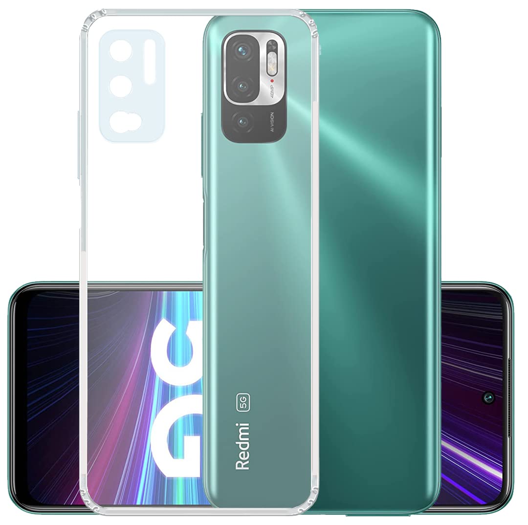 YOFO Back Cover for Mi Redmi Note 10T (5G)/ Poco M3 Pro (Flexible|Silicone|Transparent|Camera Protection|DustPlug) (B09HCGLTWY) Amazon Price History, Amazon Price Tracker