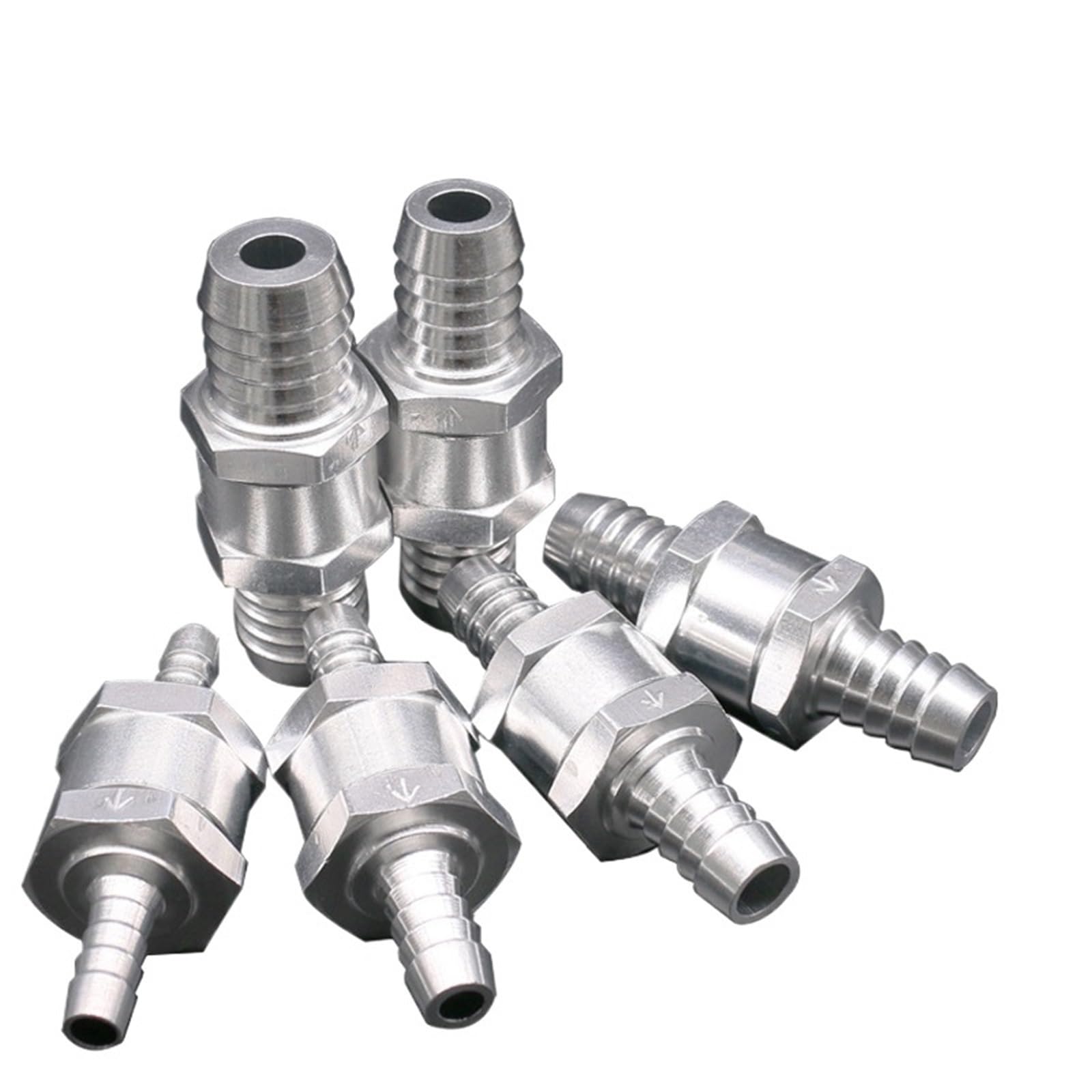Dkgnyxnplj 6Mm 1Pcs Aluminium Alloy Non Return Check Valve(6Mm)