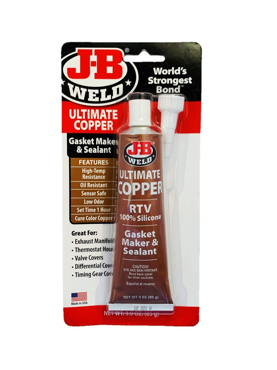 Buy JB Weld 32325 Ultimate Copper High Temperature RTV Silicone ket
