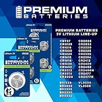 Vista 6 de Premium Batteries Batería CR1632 de litio de 3 V, caja fuerte para niños (paquete de 6)