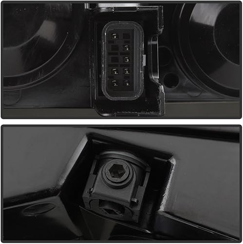 Miniatura 3 de ACANII - Para faros delanteros cromados Chevy Impala 2000, 2001, 2002, 2003, 2004, 2005, repuesto para el lado del conductor y del pasajero