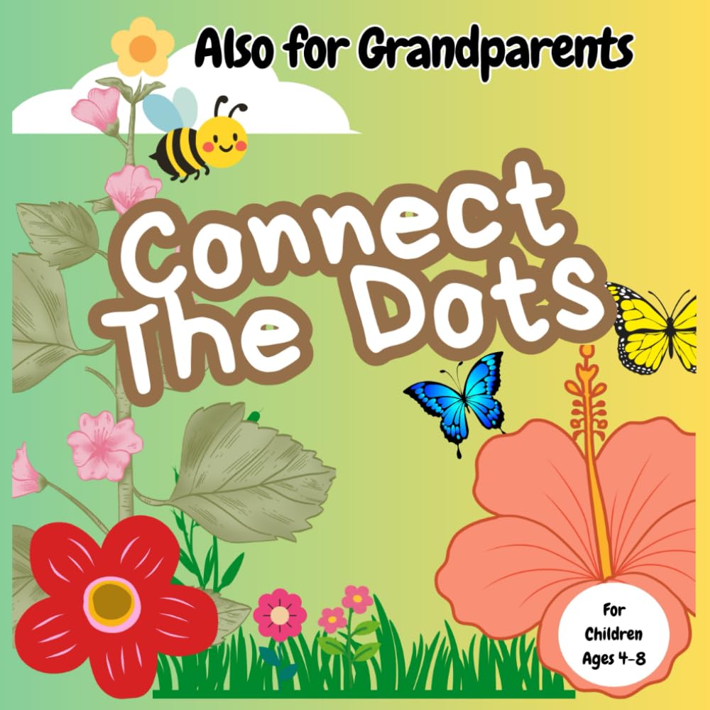 Animal Drawings to Connect the Dots: Children's activity book with 100 original drawings for children aged 6 to 8 and for young people of the 3rd Age that develop concentration and fine motor skills.