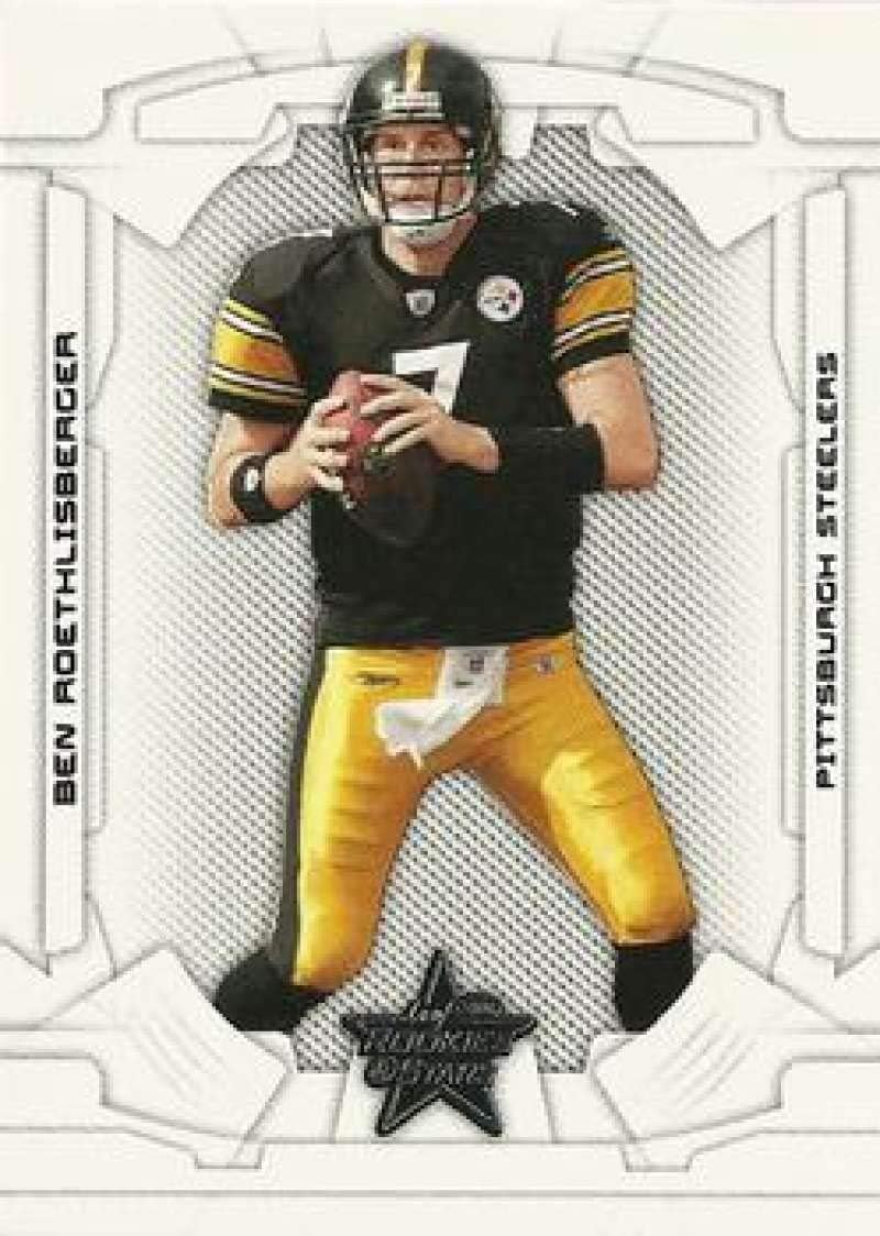2008 Leaf Rookies and Stars #75 Ben Roethlisberger NM-MT Pittsburgh Steelers Official NFL Football Trading Card