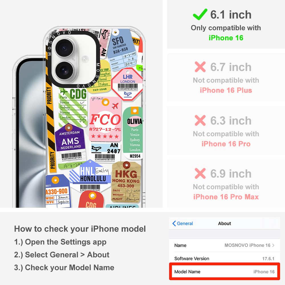 MOSNOVO Case for iPhone 16 - Image 2