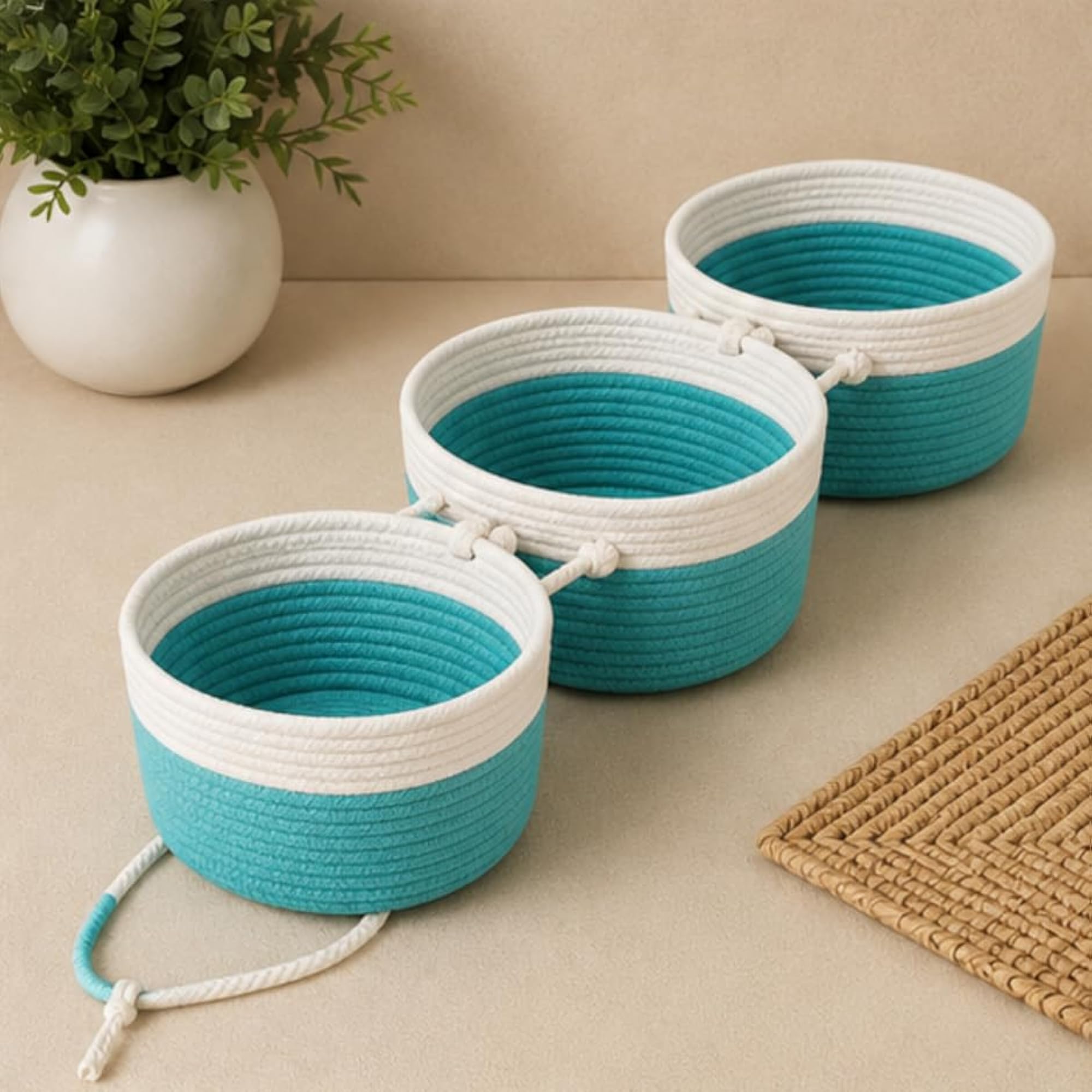 3-Tier Hanging Storage Basket Organizer