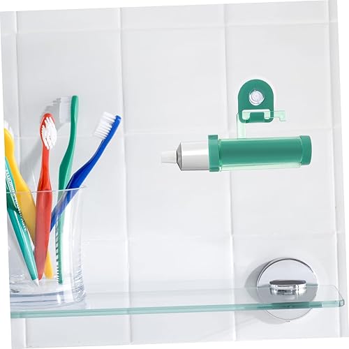 Miniatura 2 de Extrusora de pasta de dientes de 5 piezas, exprimidor facial manual creativo para uso eficiente para la organización del baño y reducción de residuos