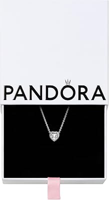 PANDORA Halskette 398425C01-45 Sterling Silber Frauen Herz