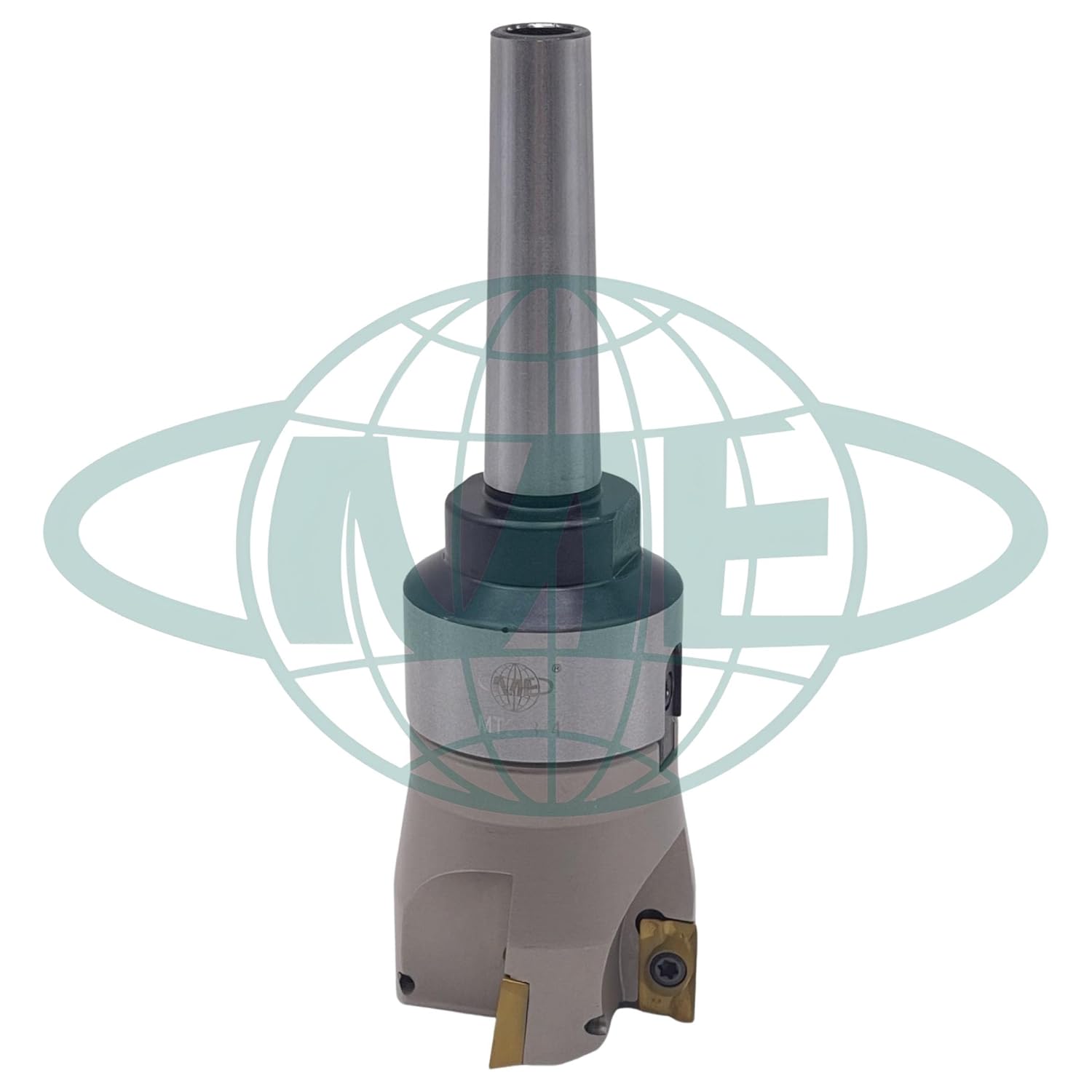 CME 2" 90° Indexable Face Mill w/ MT2 Arbor, APKT1604 Inserts Included, 4 Flutes