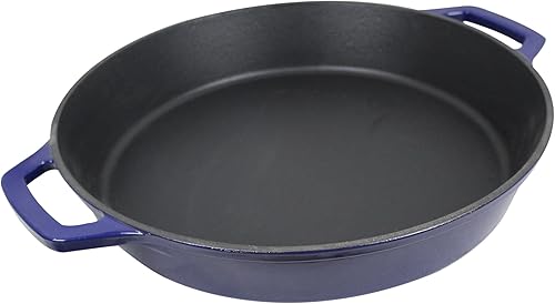 Miniatura 2 de Olla esmaltada de hierro fundidocazuelahorno Duch de 4 cuartos de galón con tapa, Merlot