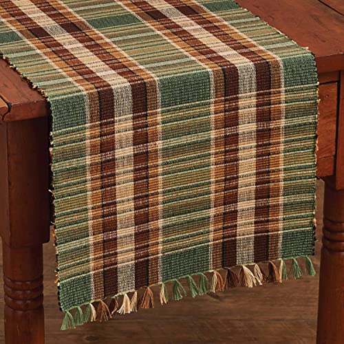 Primitive Home Decors Wood River Table Runner - 54" L