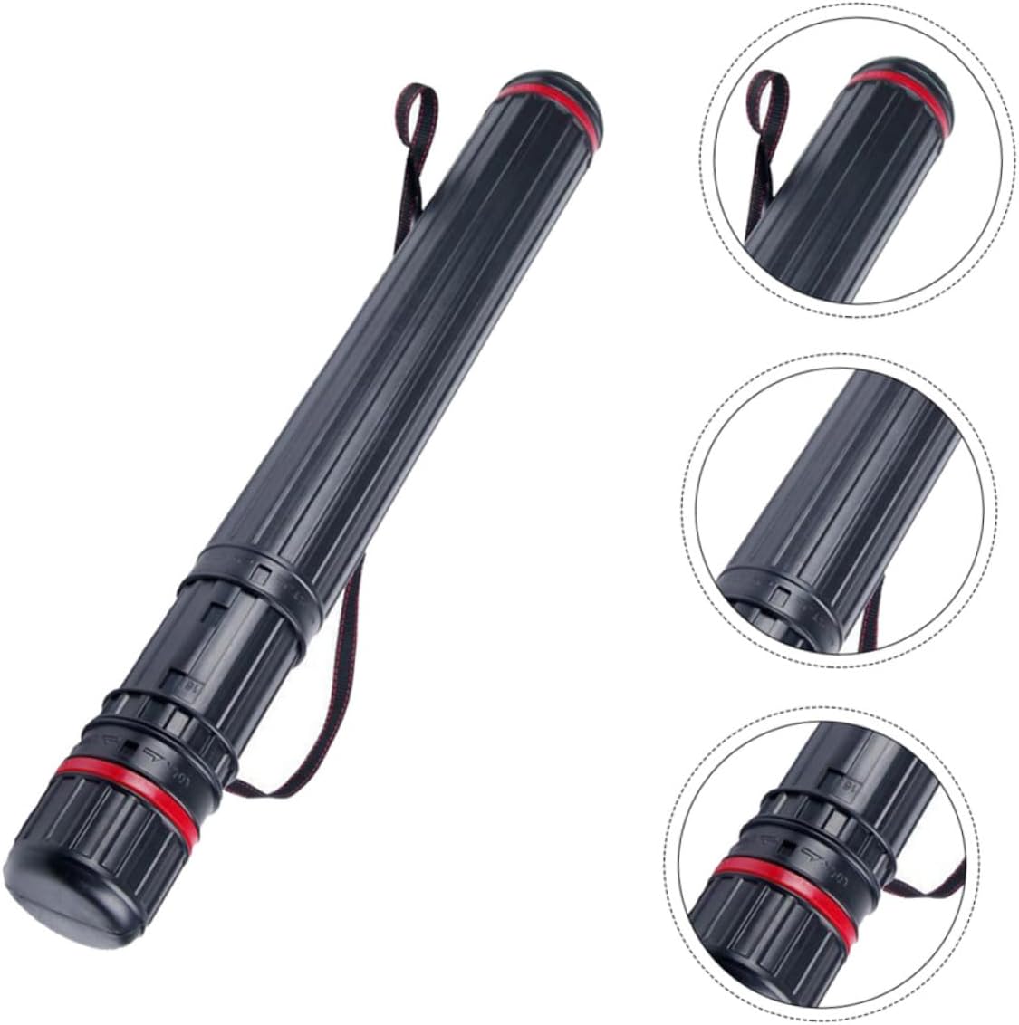 2pcs Adjustable Arrow Holder Tube Case for Hunting Accessories Durable Telescopic Design for Various Arrow Lengths Outdoor Sports and Competition Training