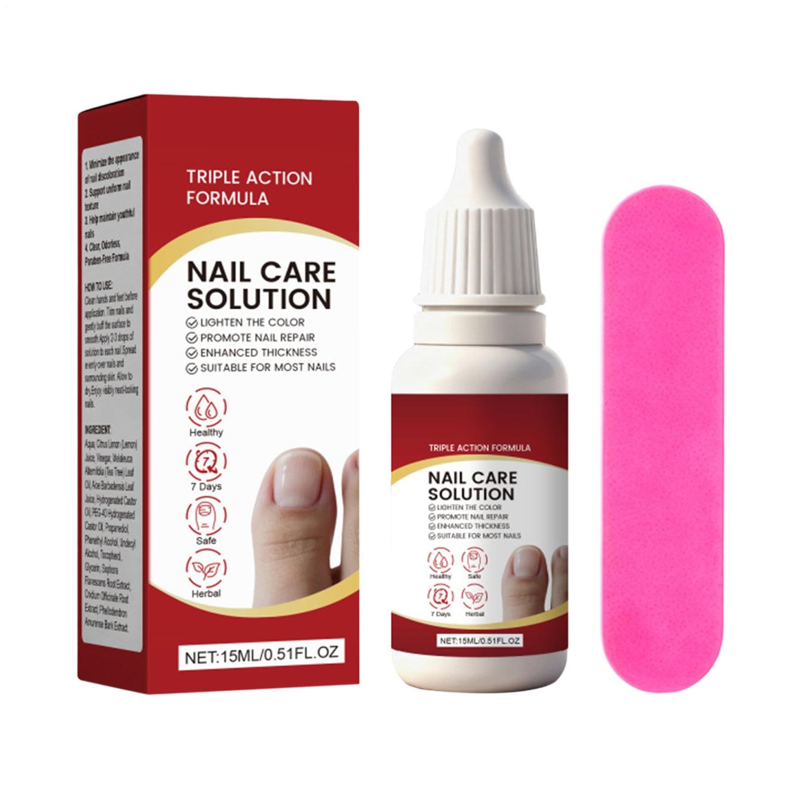 Nail Repair Solution, Strengthening Paznokci Liquid, Brightening Nails Care Fluid, delikatna formuła do pielęgnacji paznokci, ochrona paznokci do odzyskiwania paznokci w domu, do salonu, podróży po
