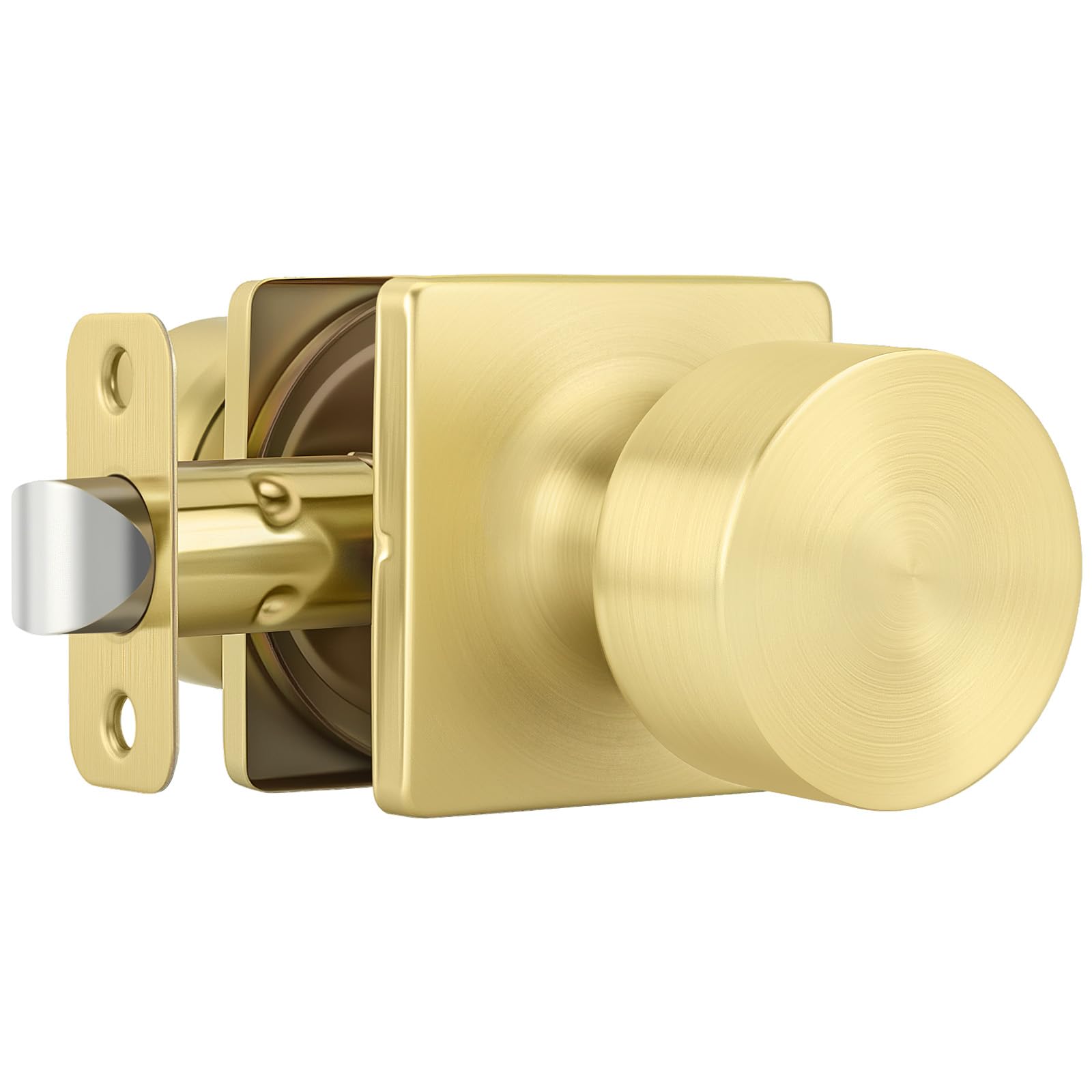 Goldenwarm Matte Black Door Knobs - 6 Pack -20
