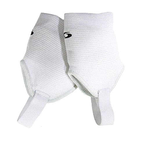 Miniatura 5 de Ankle guards 1 par de protectores de doble cara para fútbol fútbol (color blanco)