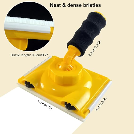 Paint Edge Trimmer, Paint Edger Tool for Wall & Corner Painting | Paint Edger with 4 replaceable pads, paint pad applicator, paint ceiling tool, great for home painting projects