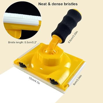 Paint Edge Trimmer, Paint Edger Tool for Wall & Corner Painting | Paint Edger with 4 replaceable pads, paint pad applicator, paint ceiling tool, great for home painting projects