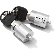 Car Door Lock Cylinder Set with Keys Compatible with Suburban Tahoe Yukon C1500 C2500 C3500 K1500 K2500 K3500 1995-2000 Ignition Switch Lock Cylinder DL19881 DL179 507000 12549131