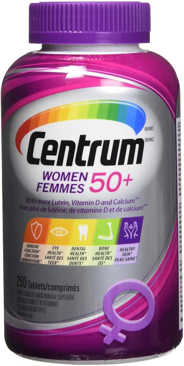 Centrum Centrum Women 50+ Tablets, 250 Count(Packaging might vary)
