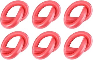 ACAN Tradineur - Pack de 6 Churros para Natación - Flotador de Espuma, Palo Flotador, Tubo Espuma para Piscina, Espagueti de Espuma - 6,5 x 150 cm - Color Rosa