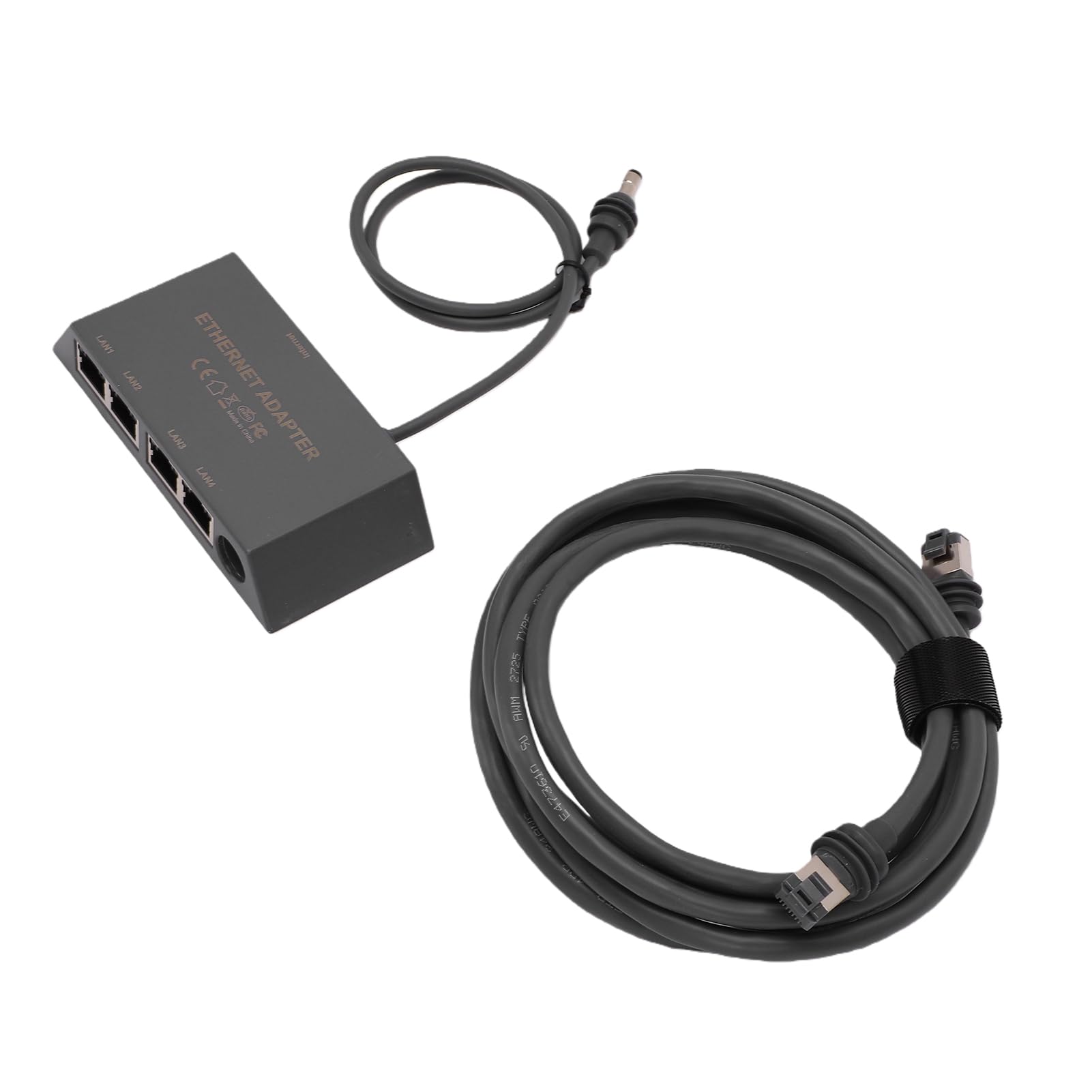 ASHATA Adattatore Internet Satellitare a 4 Porte per Mini Domestico con Prestazioni Affidabili di Terza Generazione