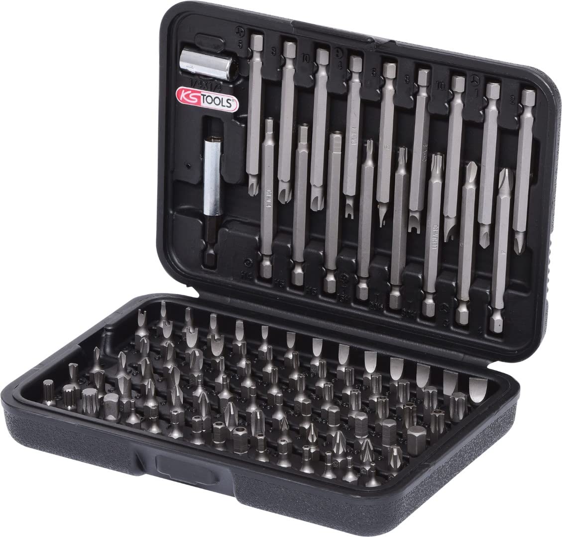 Coffret D'embouts De Précision KS TOOLS 208 Pièces 1/4" - Neuf En Boîte, Acier S2 Verni