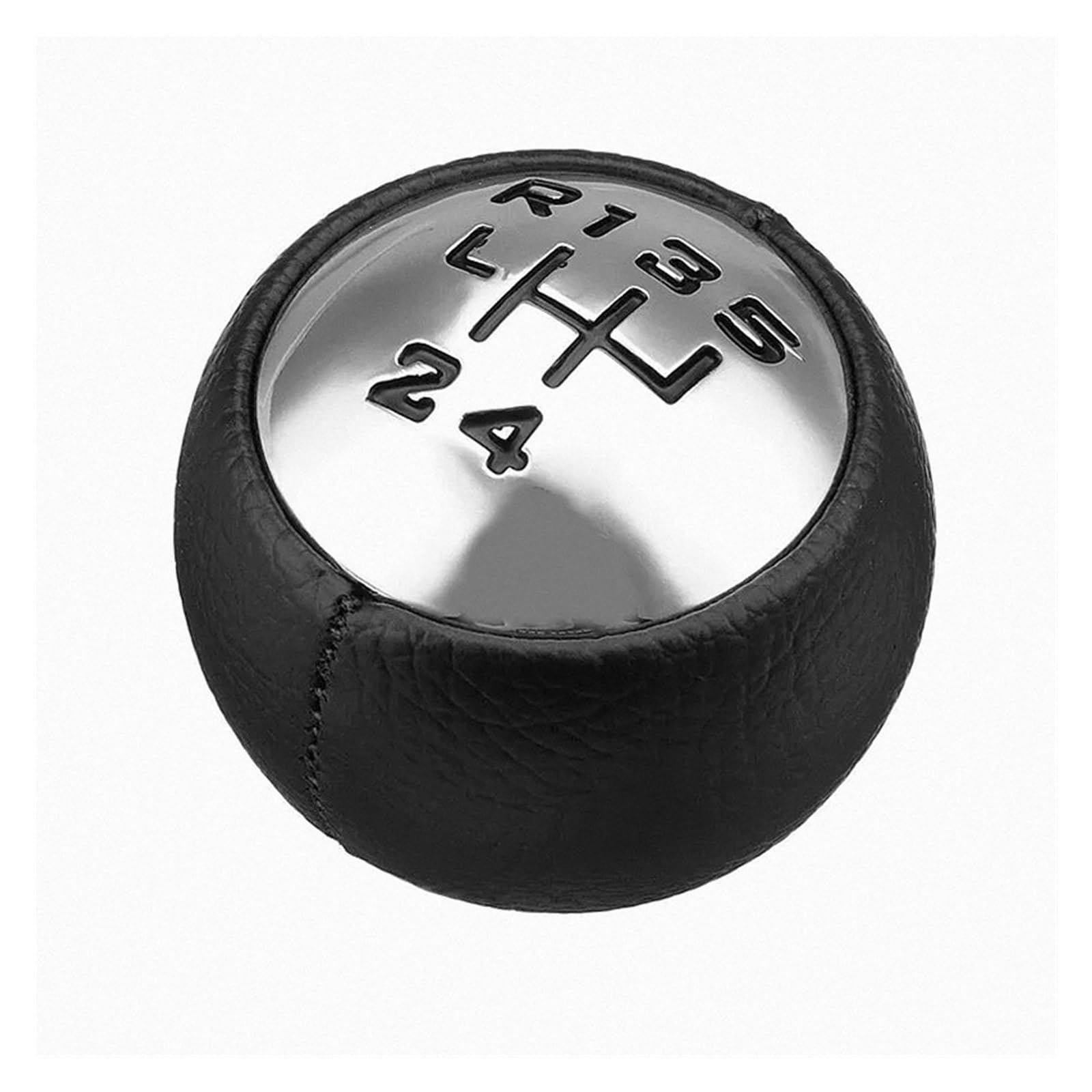 Htvtkrfgrl Silver Knob Only Gear Knob Manual For Peugeot 3008 407 5008 807 307 308 For Citroen For C4 C8 5-Speed Black/ Stylish Gear Shifter 1 X 5 Speed Stick Shift