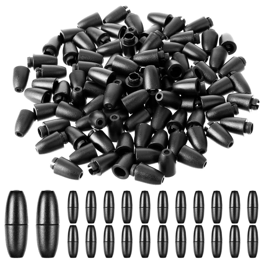 CTRLZS 100pcs Breakaway Clasps for Necklaces,Breakaway Safety-Clasps for Lanyard Clasp Bead Connectors for Necklaces