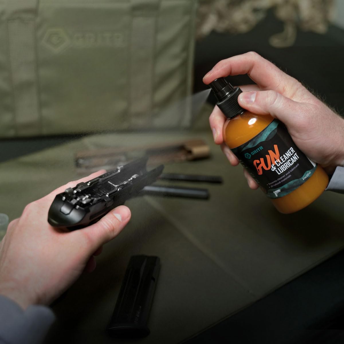 Fix It Sticks 15-65in Multi-Torque Driver Kit with GRITR Multi-Caliber Cleaning kit and GRITR Gun Cleaner and Lubricant - Custom Bundle