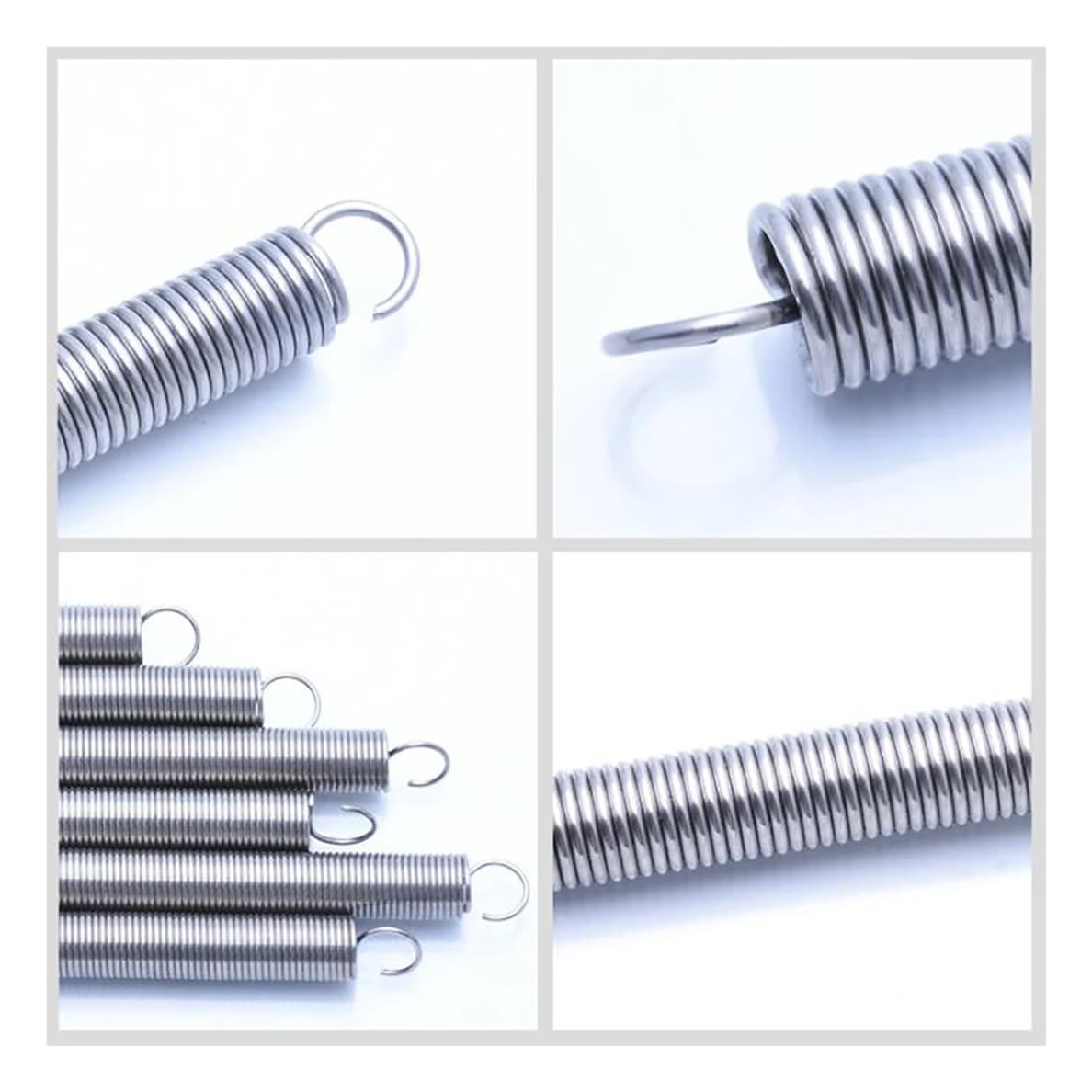Metalen veren 2 stuks 1,2 mm bekabelde diameter roestvrijstalen Metalen veren 2 stuks 1,2 mm bekabelde diameter roestvrijstalen