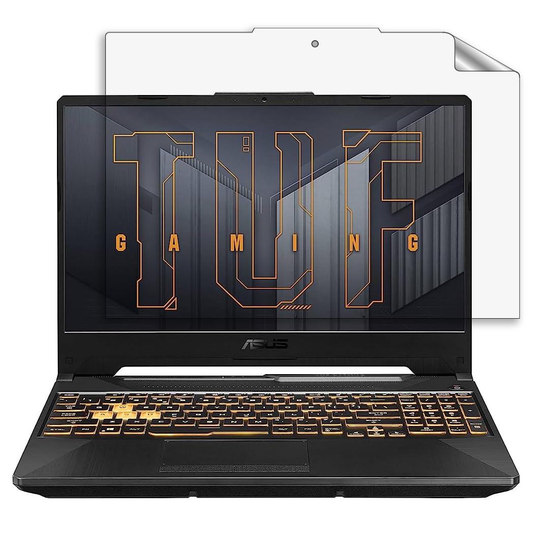 Scratchgard Anti-Glare Matte Finish (0.1mm) (Not Glass) PET Film Laptop Screen Protector For Asus TUF Gaming F15 (FX566HEB-HN249T) 15.6"
