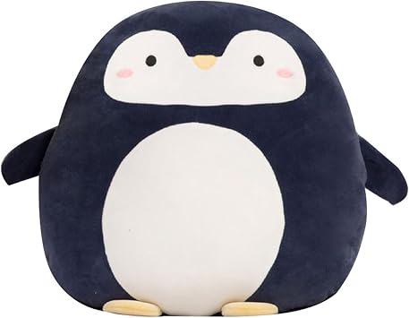 Penguin Plush Pillow, 16 inch Kawaii Penguin Stuffed Animal Toy Cute Penguin Plushie Animal Pillows Gifts for Boys and Girls