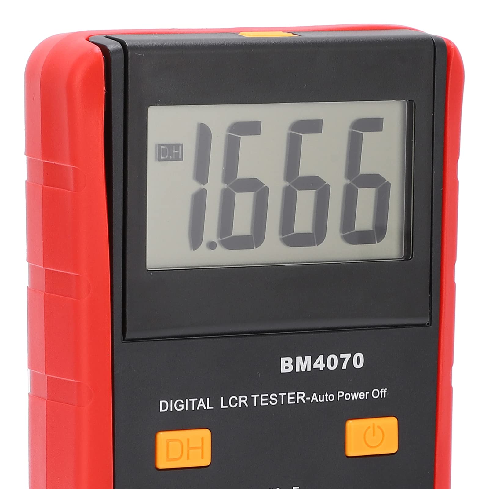 Multimeter-Tester, Hohe Genauigkeit, Langlebig, Kompakt, Widerstandsmessgerät für Elektrische Prüfungen, LCD-Display-Multimeter