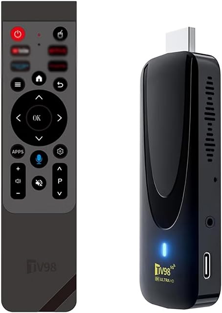 Android TV Stick 4K Ultra HD HDMI WiFi Dual Band Bluetooth 5.0