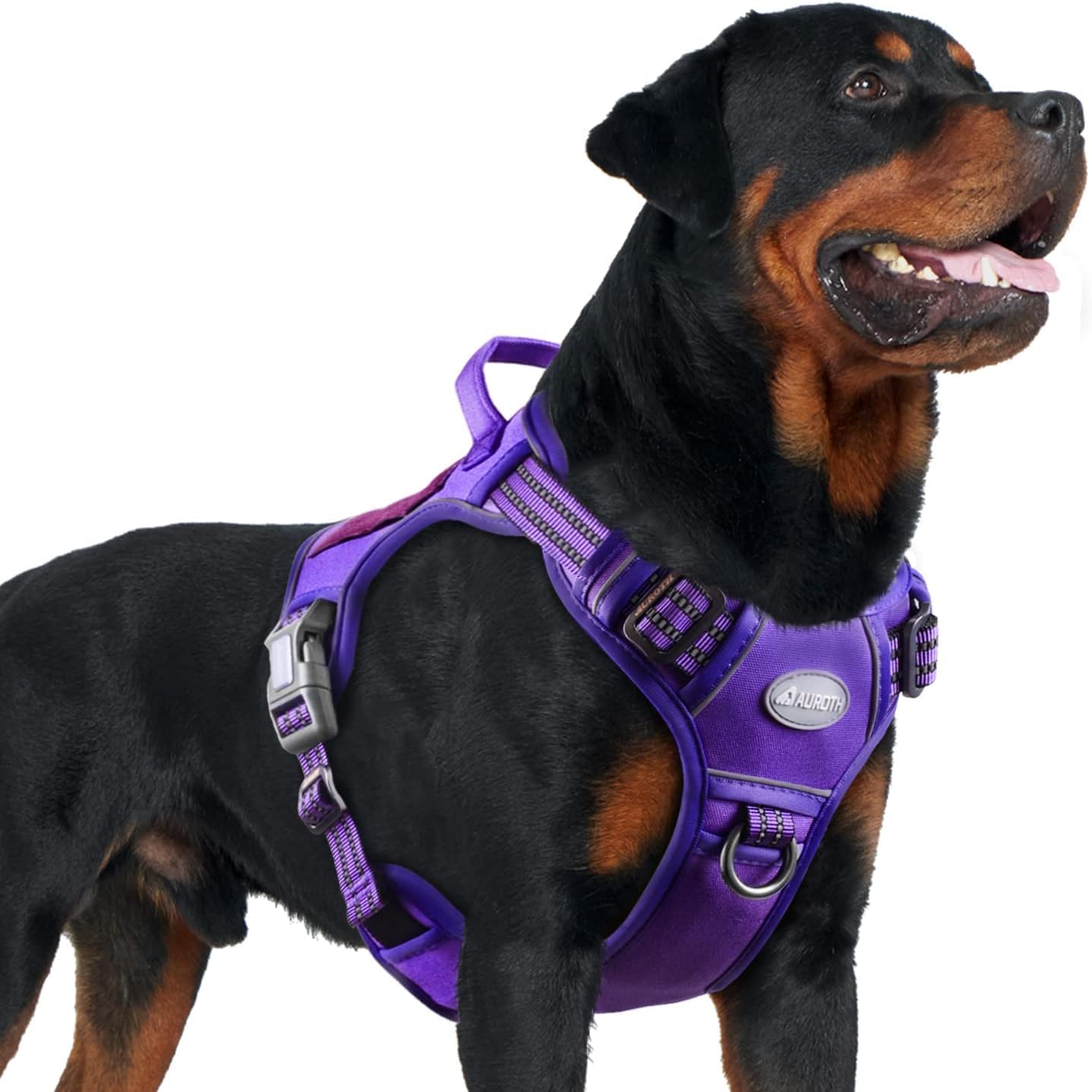 Auroth Tactical Dog Harness for Large Dogs No Pull Adjustable Pet
