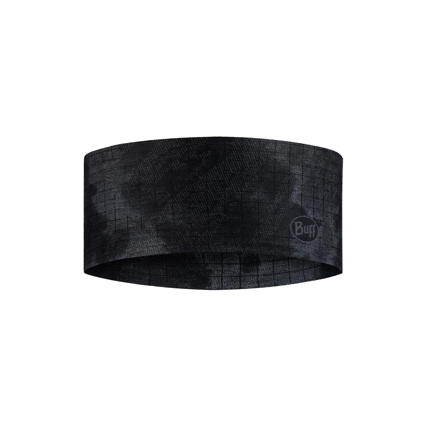 Buff Coolnet UV Wide Headband Bonsy Graphite Unisex Adult