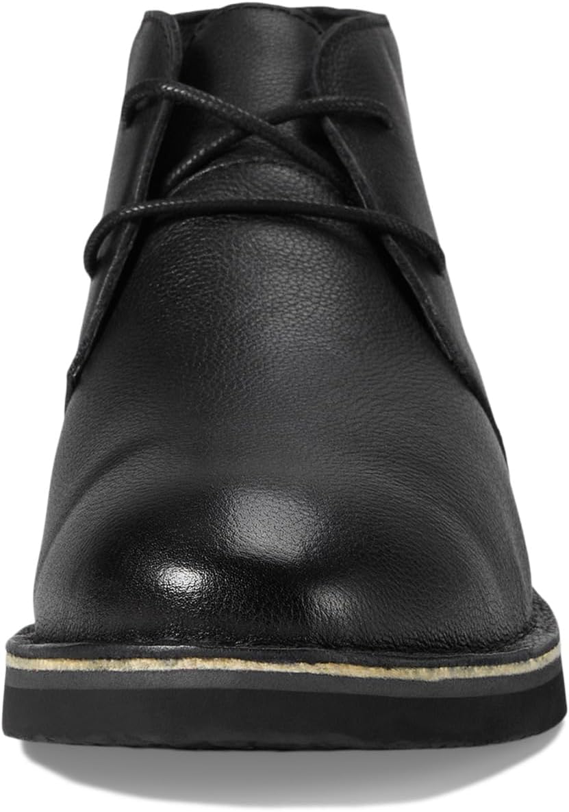 Propet Men's Findley Oxford, Black, 8 Wide
