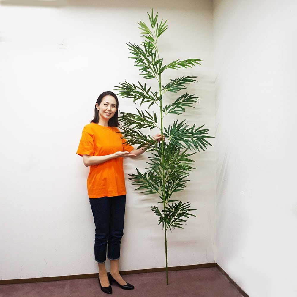 斑入り笹　笹　竹　エディブルフラワー　飾り葉 笹 造花 七夕 43cm フェイクグリーン バンブーツリー 笹の葉 枯れない