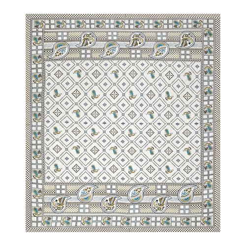 Image of RajasthaniKart Pure Cotton 180 TC King Size BEDSHEET with 2 Pillow Cover - 90X108 (Suitable for King Size Bed Sheet or Double Bed, Brown) PSP 142