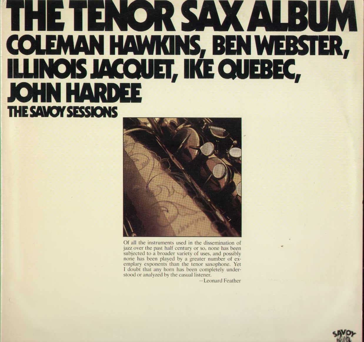 The Tenor Sax Album