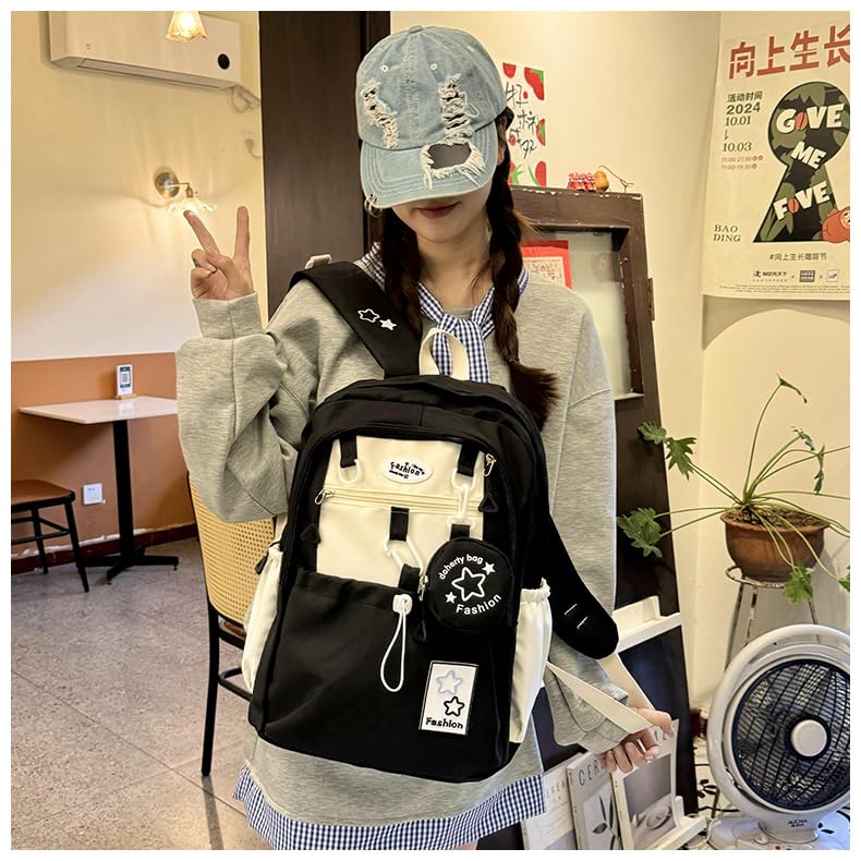 Yashidun Purple College Backpack - Image 5