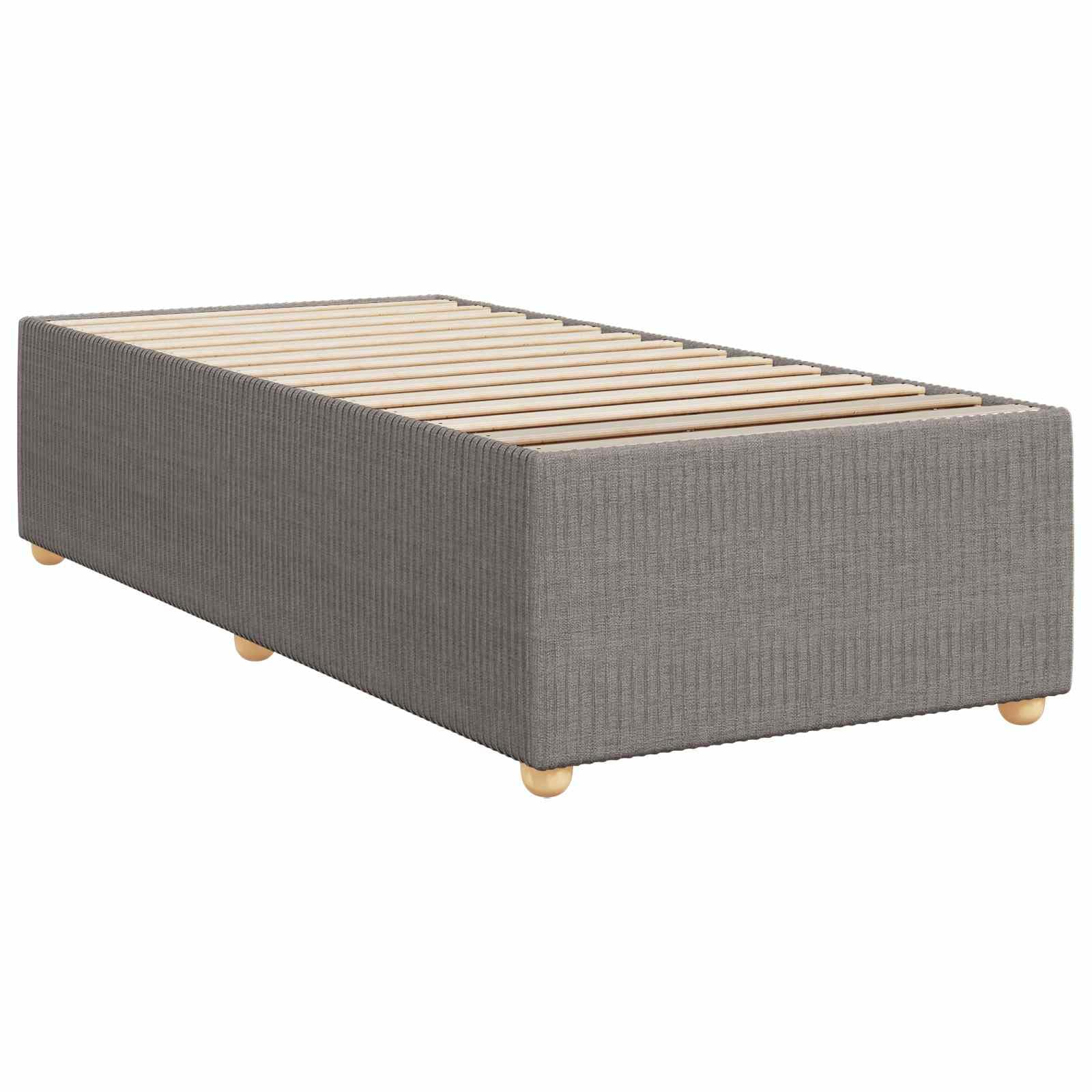 Lit boxspring avec Matelas Taupe 90 x 200 cm Tissu,Lits & Cadres de lit,3454302