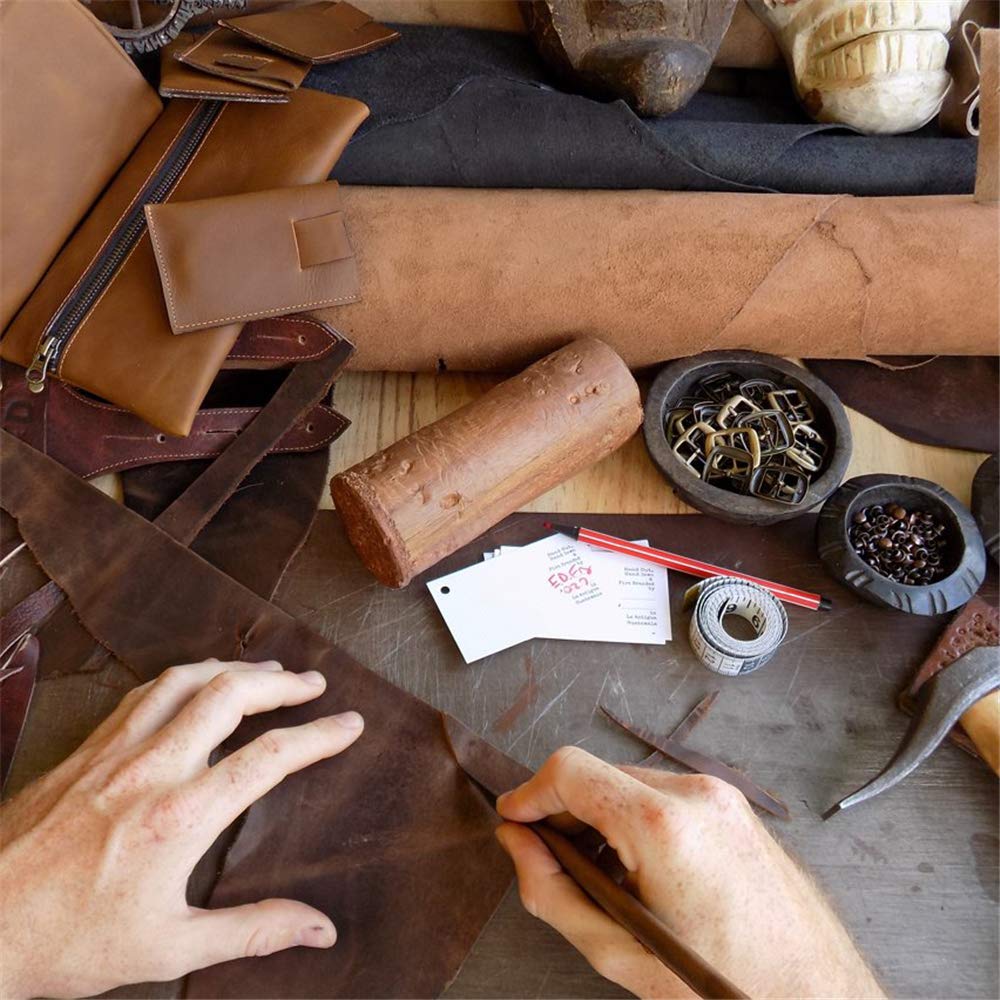 Amazon.co.jp: LQKYWNA 本革ツールロール ビッグツールバッグ スナップ