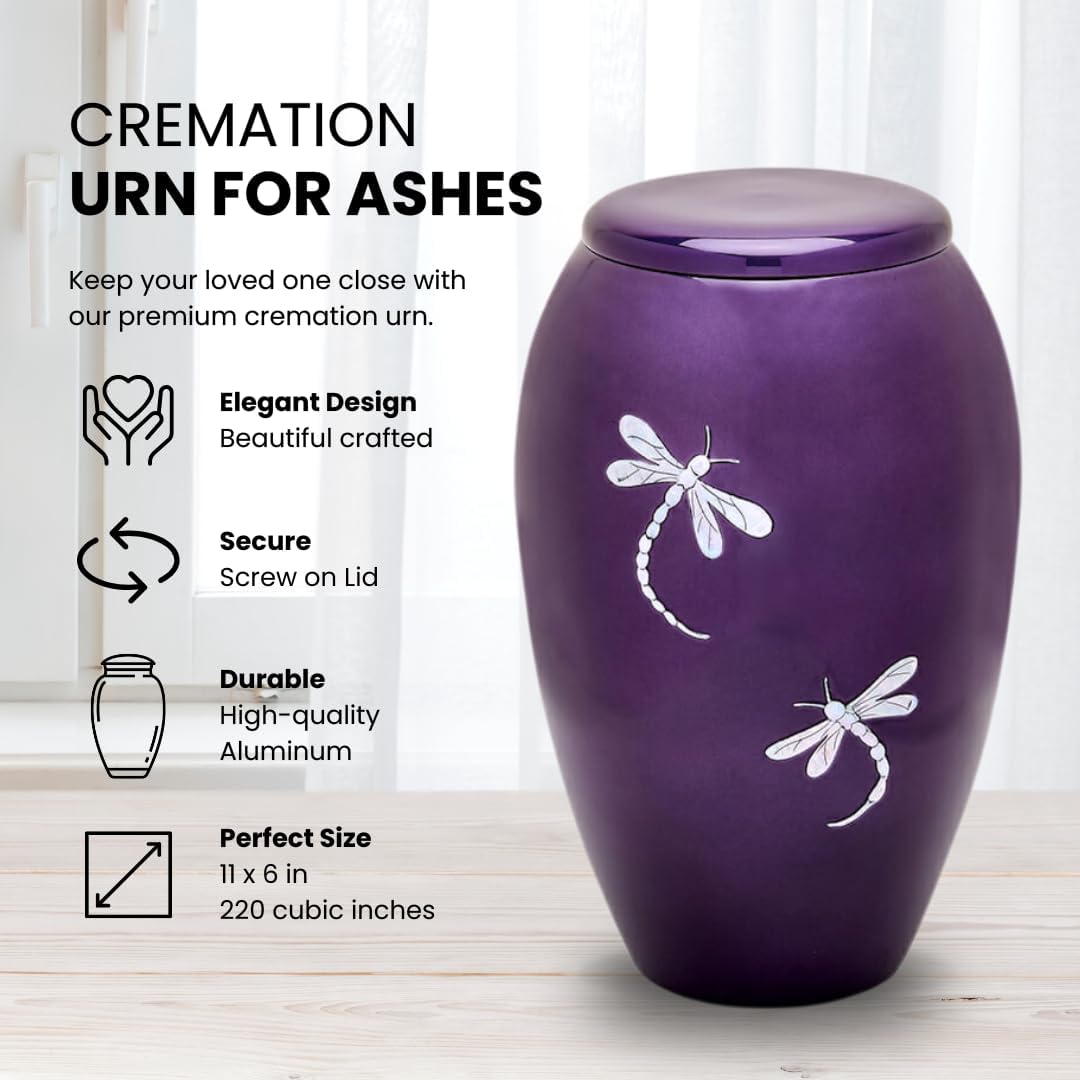 Mop Dragonfly Adult Urn
