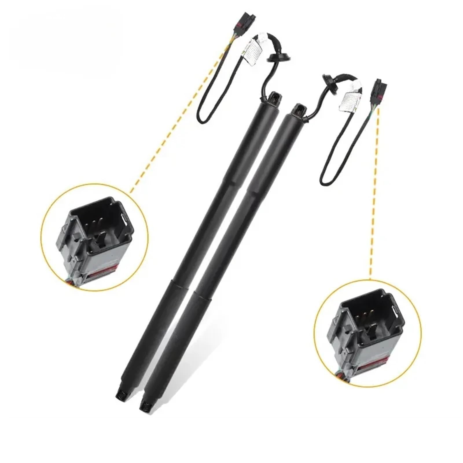 attuatore portellone post Auto Sostituire Accessori Porta Portellone Serranda Supporto Sollevamento Elettrico 905605NN0A Compatibile Con Per QX50 2019 2020(2 pcs)