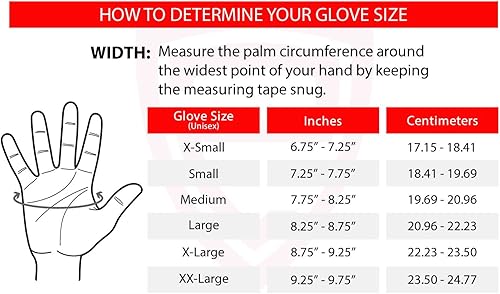 Miniatura 6 de ROBOX Guantes de entrenamiento para hombres y mujeres  Guantes de entrenamiento reforzados para ejercicios de palma para levantamiento de pesas
