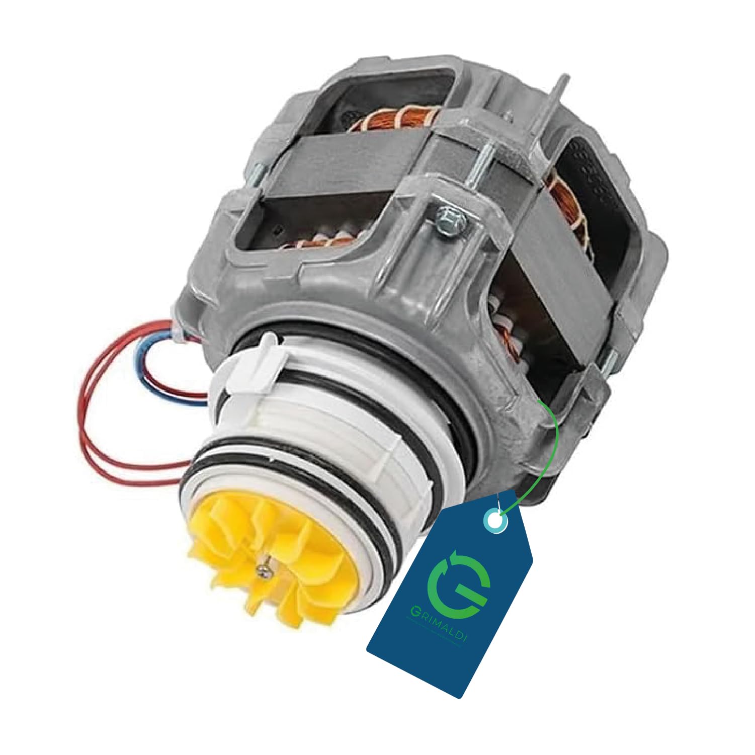 G GRIMALDI Kit Pompa Lavaggio 3+2 Pin Compatibile Electrolux Rex AEG