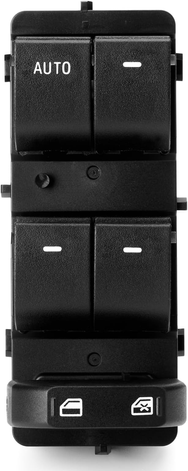 4-Door Driver Side Master Window Switch for 2008-2010 Ford Edge Explorer/Sport Trac 2008-2014 Ford Expedition 2009-2010 Mercur Mountaineer Power Window Switch Control Button 8L1Z14529AA 1S15427