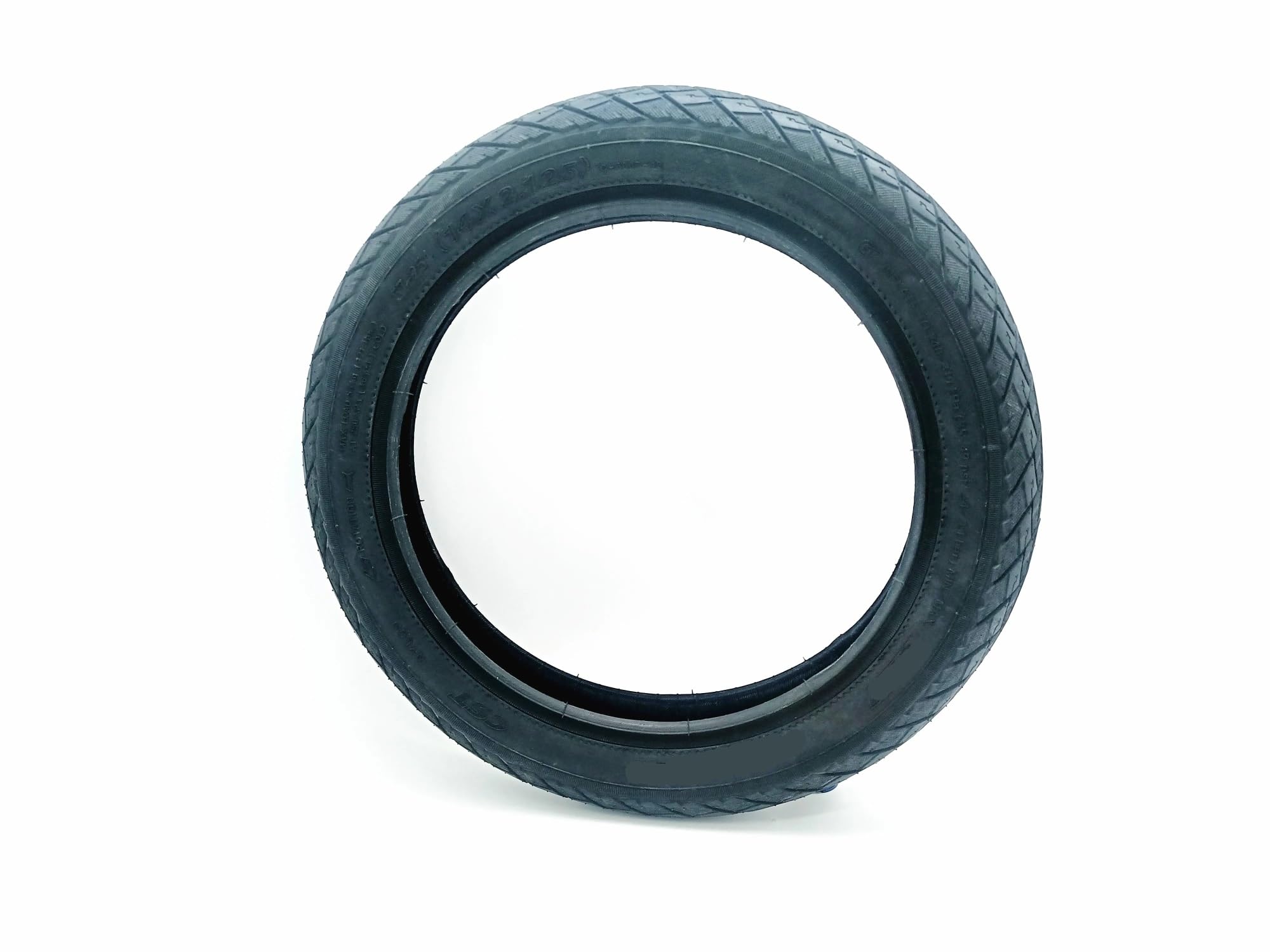 motorized scooter 14x2.125 Tire for DYU D3 / D3+ Electric Bicycle 14 Inch Inner and Outer Tire Replace Accessories motorized scooter (Color : Outer Tire)