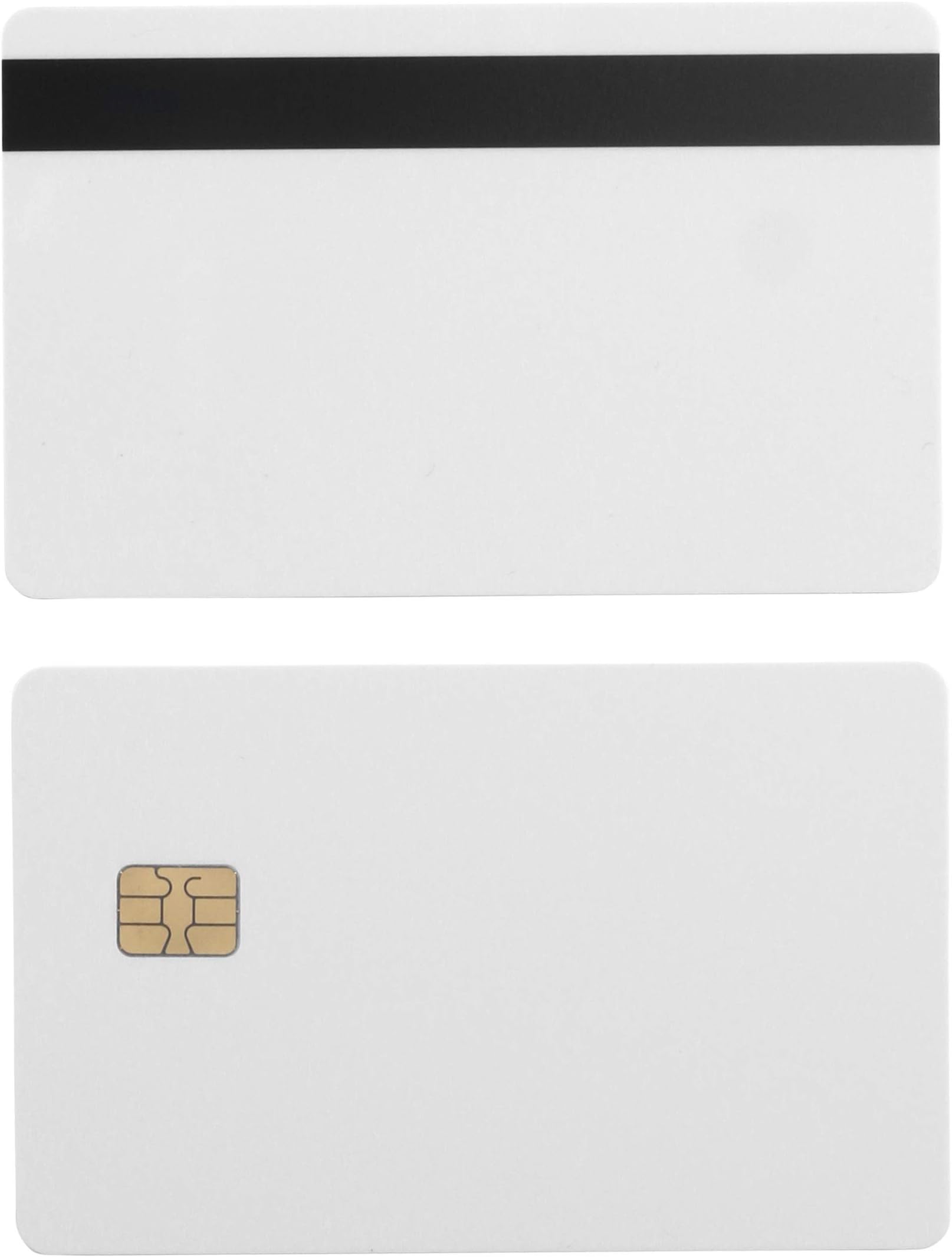 100 Pack - SLE4442 Chip Cards w/HiCo 2 Track Mag Stripe