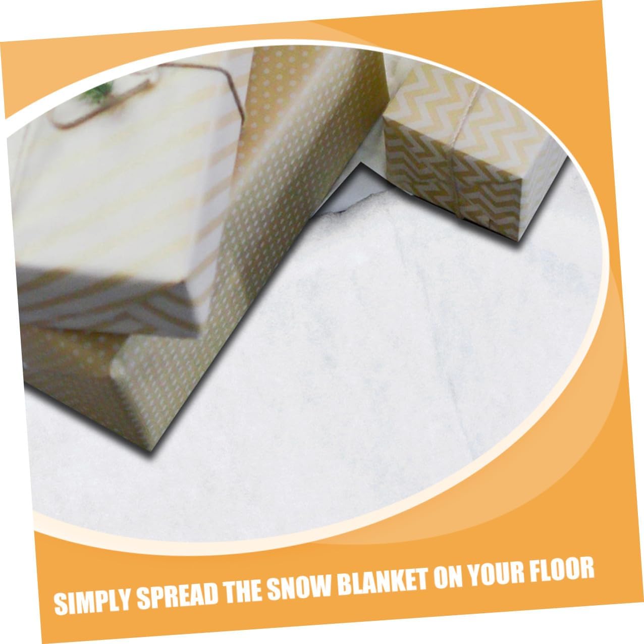 Artificial Snow Blanket 2pcs 1.5x1m White Faux Snow for Indoor Christmas Decor Village Scene Holiday Display